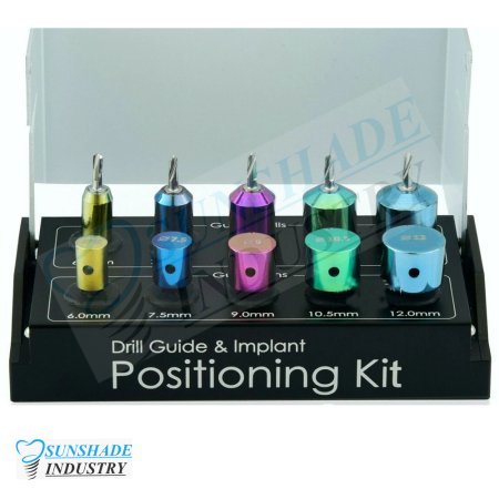 Dental Drill Guide and Implant Positioning Kit Titanium Guided Surgery Set Pins